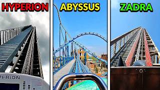 Hyperion vs Zadra vs Abyssus  Energylandia 2024 4K POV Zator Polska GoPro HERO 12 [upl. by Beatriz]