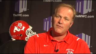 2012 MW Football Preview Show with Fresno State Head Coach Tim DeRuyter [upl. by Madelon129]