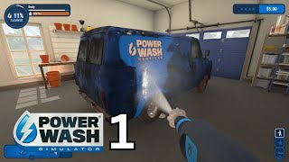 Power Wash Simulator  Episode 1  Wash wash wash [upl. by Sheffy391]