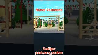 Nuevo Vecindario de Bloxburg 😉roblox bloxburg mellamoelsebas [upl. by Nevaj]