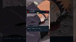 Yahiko sacrifice of konan😭 pain naruto trending love [upl. by Lleznol]