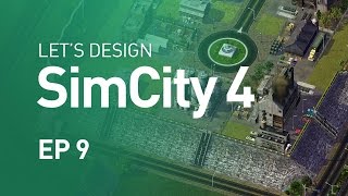 Lets Design SimCity 4 — EP9 — Gated Industrial Area [upl. by Christmas100]