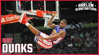 Best Dunks Compilation  Harlem Globetrotters [upl. by Nodyarb497]