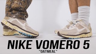 NIKE VOMERO 5 quotOATMEALquot REVIEW amp ONFEET  THE MOST UNDERRATED NIKE SNEAKER [upl. by Hinkel]