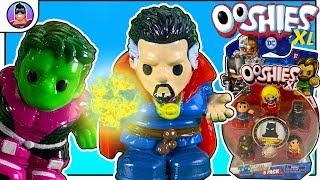 OOSHIES XL 6 Pack Opening Marvel amp DC Comics Ooshies  NEW BRONZE Figures found [upl. by Appledorf]