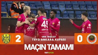 MKE Ankaragücü 🆚 Gençlerbirliği  56 TSYD Kupası  MAÇIN TAMAMI [upl. by Ernaline890]