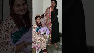 Aaj kinnar samaj ke log aaye badhai lene shortvideo babyminivlog family minivlog [upl. by Nylegna]