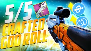 The 55 CRAFTED BXR55 Battler GOD ROLL Is an STIER Pulse Rifle I Used a Glitch lol [upl. by Dorthy]