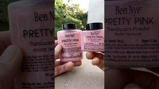 BEN NYE TRANSLUCENT POWDER trendingvideo viralvideo shortvideo feedshorts model makeup [upl. by Asserak]