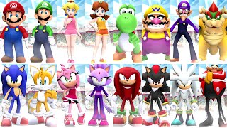 Mario and Sonic at the London 2012 Olympic Games  All Characters [upl. by Ddot]