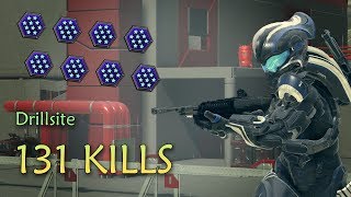 131 KILLS  8 KILLIONAIRES  Halo 5 Infection [upl. by Klute958]