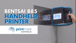 Bentsai – Handheld Printer – 100mm Print Height – B85 [upl. by Sair]