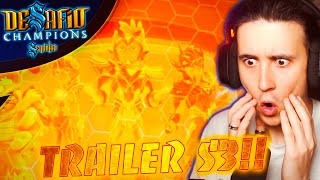 DESAFIO CHAMPIONS SENDOKAI TRAILER TEMPORADA 3  REACCIÓN [upl. by Xever]