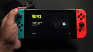 The Forest Gameplay On Nintendo Switch [upl. by Oicor]