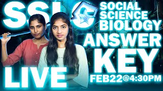 SSLC Social Science amp SSLC Biology  2024 SSLC Model Exam Question Paper Answer Key  BGHUD SSLC [upl. by Acinoryt]