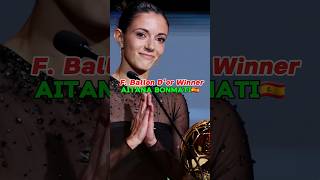 Ballon Dor 2024 Winners List shorts football sports trending ballondor2024 [upl. by Uela]