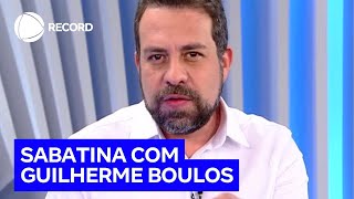 Assista à íntegra da entrevista com Guilherme Boulos candidato do PSOL à Prefeitura de SP [upl. by Cadman974]