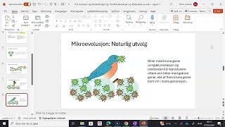 Naturfag VG1 10 3 og 10 4 Klimaendringer evolusjon og utbredelse av arter [upl. by Norby822]