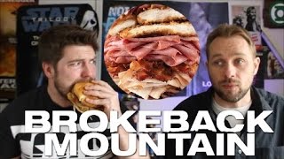 BROKEBACK MEAT MOUNTAIN Brokeback Mountain  Arbys Meat Mountain Review [upl. by Blatman]