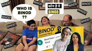 Who Is BINOD How We Created a VIRAL Meme  Slayy Point  REACTION  🤪😂🤣  Indian American Vlogger [upl. by Aibonez]