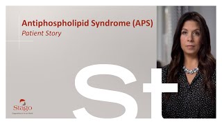 Antiphospholipid Syndrome APS Patient Story [upl. by Esinyt625]