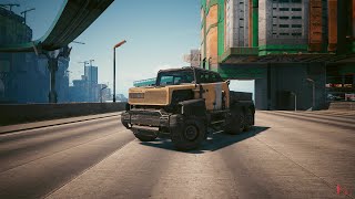 Cyberpunk 2077  Phantom Liberty  New vehicle tour  Chevillon Centurion [upl. by Radburn]