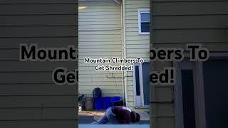 Mountain Climbers For A Shredded Core fitness calisthenis [upl. by Oruntha]