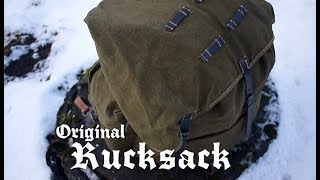 Gebirgsjäger Rucksack Review and Repair [upl. by Zetnas]