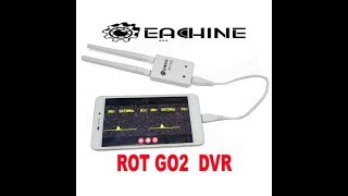 THE EACHINE ROT G O2 DVR FOR YOUR RC MODEL FLIGHTS [upl. by Ambur]