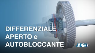 DIFFERENZIALE APERTO in auto a Trazione Anteriore e DIFFERENZIALE AUTOBLOCCANTE [upl. by Fife]