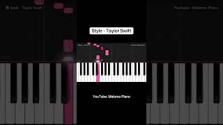 Style  Taylor Swift piano [upl. by Namaan]