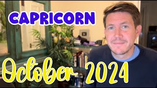 Capricorn October 2024 Horoscope [upl. by Franciskus]