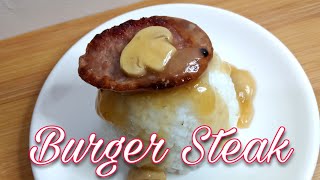 Easy Burger Steak [upl. by Abra506]