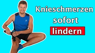 Massagepistole Anwendung für Knieschmerzen  Schmerzen im Knie reduzieren  Flow Pro Gutscheincode [upl. by Tilney]