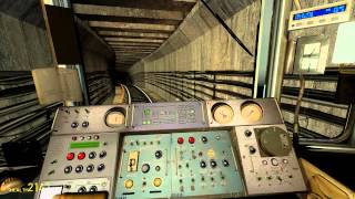 Metrostroi Garrys mod Autodrive testing [upl. by Tehcac]