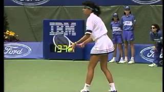 Monica Seles vs Gabriela Sabatini 1993 AO Highlights [upl. by Ayetal]