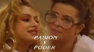 Pasión Y Poder 1988Ana Karen cachetea a Paulina [upl. by Leffen]