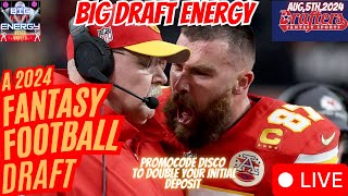 A 2024 PPR Fantasy Football Draft Worth 500K [upl. by Fleischer499]