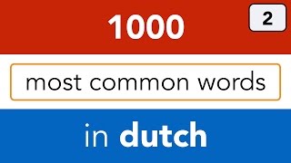 Dutch Personal Pronouns  Basic Dutch vocabulary  Lesson 2 new version [upl. by Eellehs]