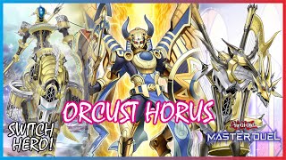 ORCUST HORUS COMBO RANKED GAMEPLAY YuGiOh Master Duel orcust horus masterduel [upl. by Ahsahtan]