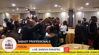 SABAOT PROFESSIONALS FORUM HELD AT SAROVA PANAFRIC [upl. by Innavoij]