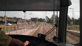 Metrolink Drivers Eye View  Northern Moor to Martinscroft  Airport Line [upl. by Ajat864]