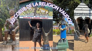 🇧🇯EP5LE VAUDOU AU BÉNINLA FORET SACRÉE ET LE TEMPLE DE PYTHON [upl. by Esyle265]