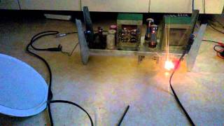 Test TESLA AUJ 620 guitar tube amp [upl. by Yanffit]