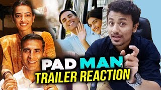 PADMAN Trailer Reaction  Akshay Kumar Sonam Kapoor Radhika Apte [upl. by Gabriel463]