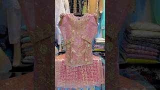 Hand Work Shirt With Plazo👗 ladies explore shorts shortvideo [upl. by Sartin]