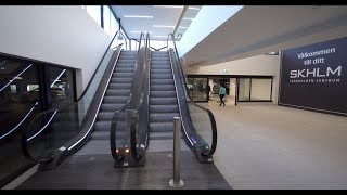 Sweden Stockholm Skärholmen Centrum 17X escalator 4X elevator [upl. by Mello]