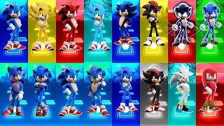 All Characters Megamix Sonic The hedgehogShadow The HedgehogSilver The HedgehogKnuckle [upl. by Trumaine]