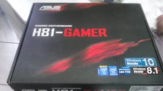 mon nouveux pc gamer asus h81gamer  FR [upl. by Arrik]