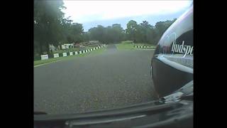 Sidecar Onboard Cadwell Park FSRA British Sidecar Championships [upl. by Rozelle]